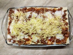 Лазанья классическая с соусом бешамель