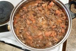 название картинки Лазанья с фаршем и грибами