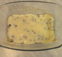 название картинки Лазанья с твердым сыром и шампиньонами