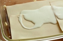 Лазанья с сыром и грибами