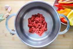 название картинки Лечо из болгарского перца с томатной пастой на зиму