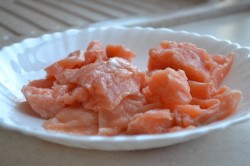 Легкий суп из филе семги - шаг 1