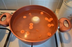 Легкий суп из филе семги - шаг 2