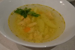 Легкий суп из филе семги - шаг 4