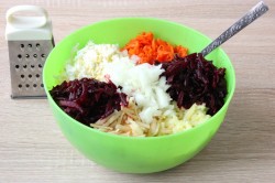 Ленивая селёдка под шубой - шаг 4 Ленивая селёдка под шубой - шаг 4