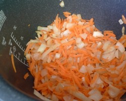 Ленивые голубцы с куриным фаршем в мультиварке