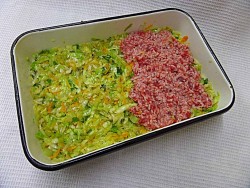 название картинки Ленивые голубцы с болгарским перцем