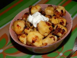 название картинки Ленивые вареники с картошкой