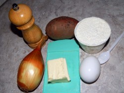 название картинки Ленивые вареники с картошкой