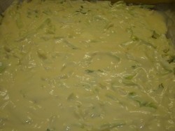 Заливной пирог майонезно сметанный с начинкой из капусты