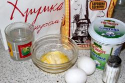 Лепешки на сливках жареные в масле - шаг 1