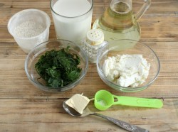 Лепешки с творогом на сковороде - шаг 1