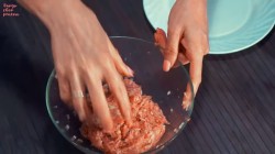 Летний фасолевый суп с фрикадельками из свиного фарша