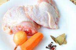 Куриный овощной суп