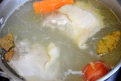 Куриный овощной суп