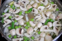 Куриный овощной суп