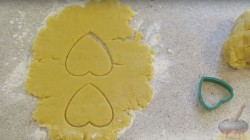 Лимонное печенье Валентинки