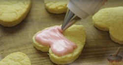 Лимонное печенье Валентинки