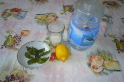 Лимонный сахарный компот