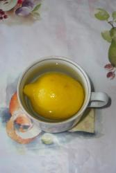 Лимонный сахарный компот