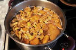 название картинки Лисички жареные на зиму