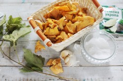 Лисички на зиму в банках