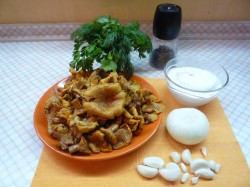 название картинки Лисички в духовке