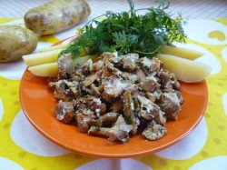 название картинки Лисички в духовке