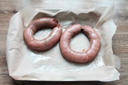 Домашняя колбаса печеночная
