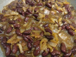 Лобио из консервированной фасоли