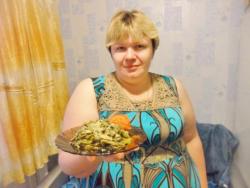 Лобио из стручковой фасоли с яйцом по-грузински