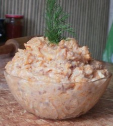 Ложная икра из сельди и моркови