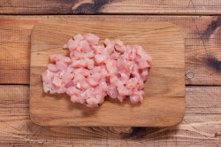 название картинки Лоранский пирог с курицей и грибами