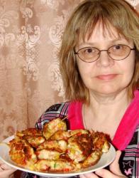 Люля кебаб из курицы в духовке