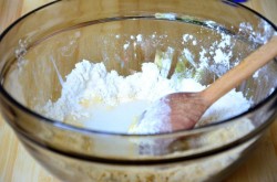 Мадлен с шампиньонами