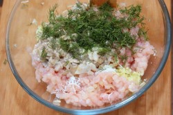 Маффины несладкие из куриных грудок