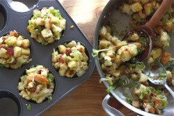 название картинки Маффины с беконом и шалфеем