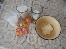 название картинки Маффины с начинкой джем, мармелад