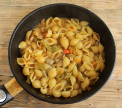 название картинки Макароны на сковороде