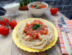 название картинки Макароны по итальянски