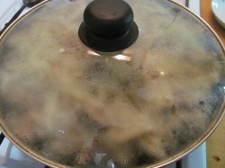 название картинки Макароны с белыми грибами