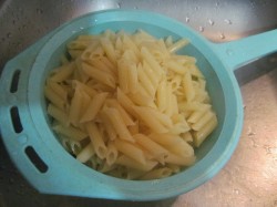 название картинки Макароны с белыми грибами