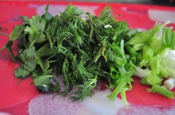 Макароны с фаршем и овощами в чесночном соусе - шаг 11