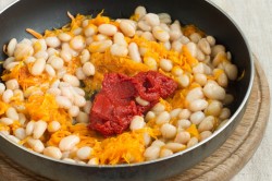 Макароны с фасолью