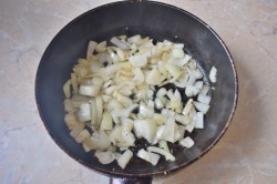 название картинки Макароны в сметанном соусе с грибами