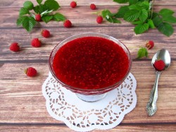 Малина с сахаром без варки на зиму