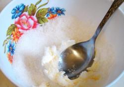 Мандариново-лимонный кекс