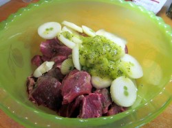 Маринад из киви для шашлыка