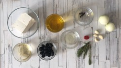 Маринованная брынза - шаг 1