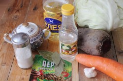 Маринованная капуста со свеклой на зиму - шаг 1